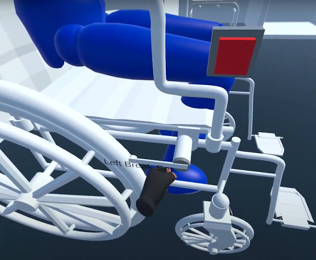 Wheelchair in 3D